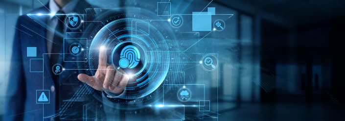 Cyber Investigator touching Digital Forensics data and electronic evidence recovery, cybercrime investigation tracking, data breach origin analysis, legal tech law enforcement.
