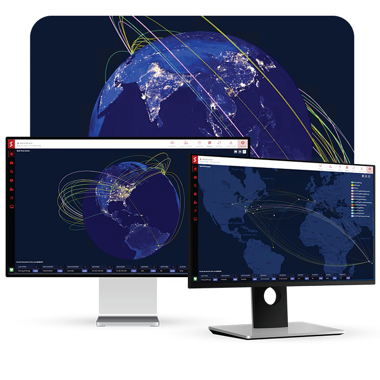 Snare Central Cyber Network Map